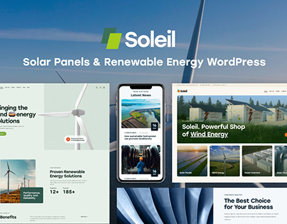 Soleil - Solar Panels & Renewable Energy WP Theme
