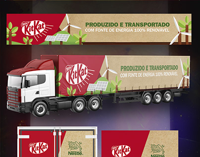 Carreta KitKat Sustentável