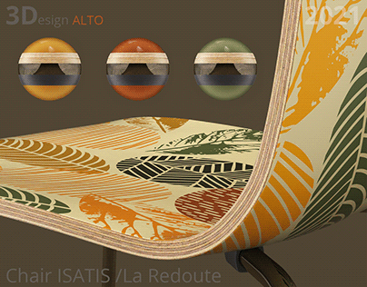 3D model Chair ISATIS