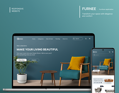 Furnee - Responsive Website