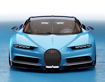 Project thumbnail - Commercial visualization Bugatti Chiron