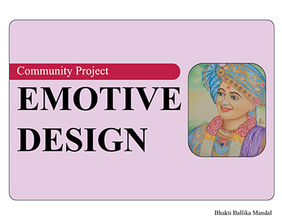 Community Project- Emotive Design