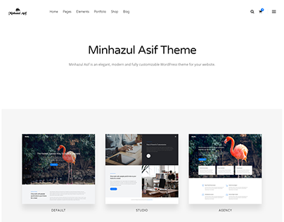 Creative Multi-Purpose WordPress by Minhazul Asif