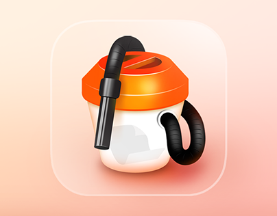 Vacuum Cleaner macOS Montrey icon style