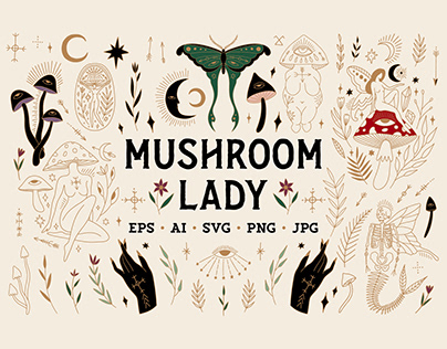 Mushroom Lady Bundle