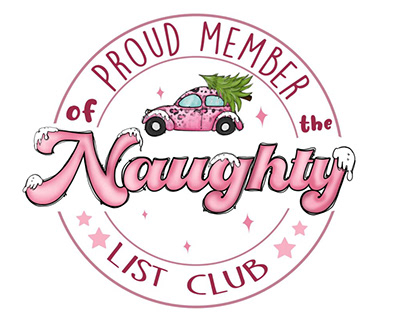 Proud Member of the Naughty List Club PNG Merry Xmas