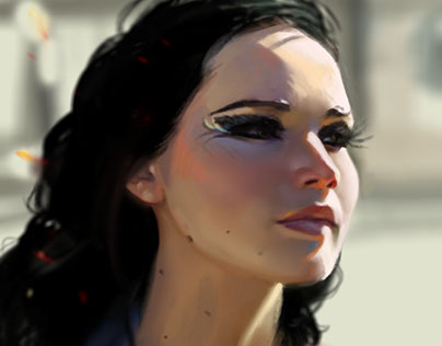 Katniss Everdeen - study portraits
