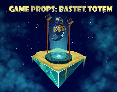 Game Props: Bastet Totem