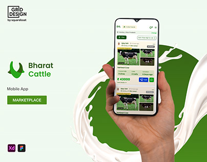 Bharat Cattle - Livestock App - UI/UX Design