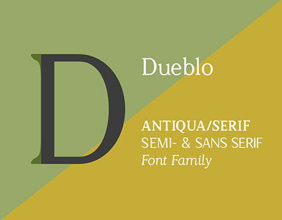 Dueblo Font Family