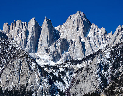 View of Mt. Whitney, California