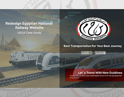 Redesign Egyptian National Railway Website
