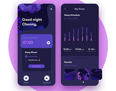Sleep tracking app 😴