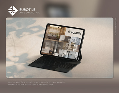 Website design | Landing Page | EUROTILE