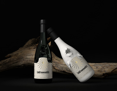 Liebfrauenmilch wine bottle design