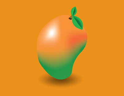 Mango Using Mesh Tool | Adobe Illustrator