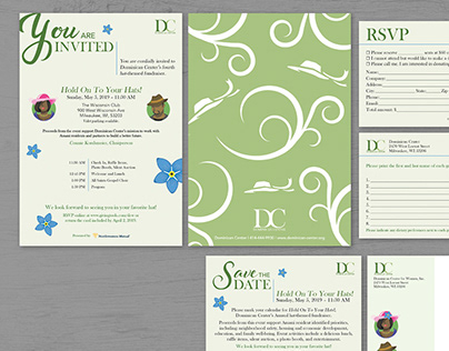 Dominican Center Event Fundraising Collateral