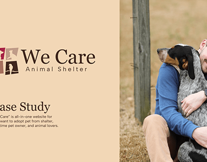 Case Study of We Care Animal shelter responsive website