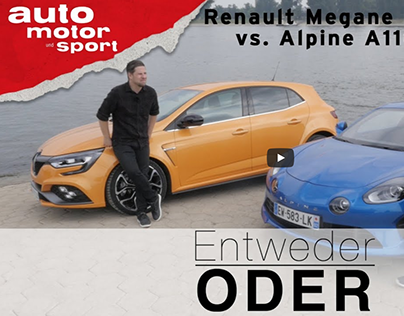 Alpine A110 vs Renault Megane R.S.