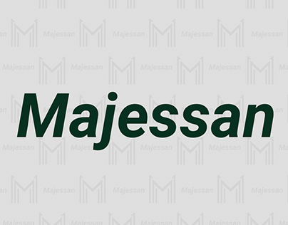 Majessan M Logo with Branding and Mockups