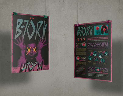 BJORK | Poster Infografía