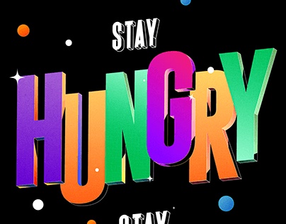 Stay hungry Stay foolish