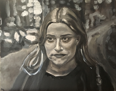 Ronja, Oil on Canvas 18" x 24"