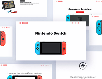Nintendo Switch - Page Produit