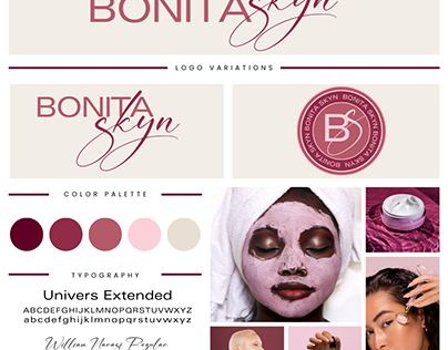 Project thumbnail - Bonita Skyn - Brand Identity & Wix Website Design