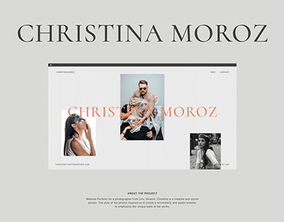 Christina Moroz Website-Portfolio