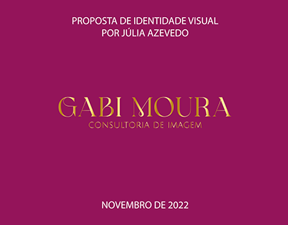Identidade Visual | Gabi Moura - Consultoria de Imagem