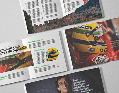 Project thumbnail - Eterno Ayrton Senna | Editorial