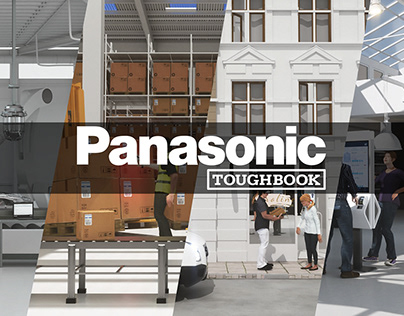 Panasonic - Toughbook Microsite 3D Scenes & Animations