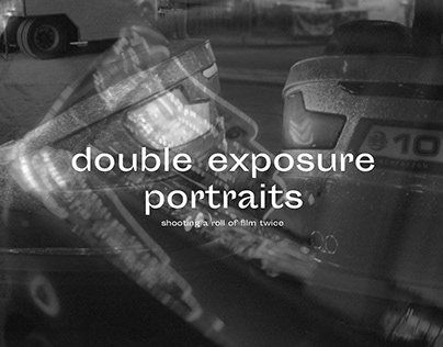 double exposure • portraits