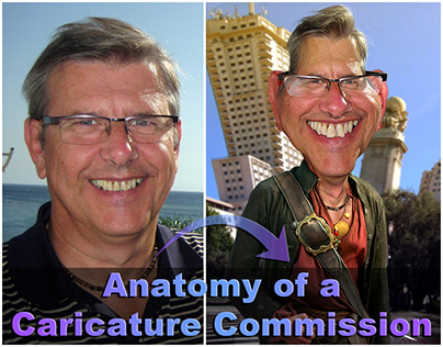 Project thumbnail - Anatomy of a Caricature Commission