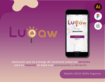 Portafolio UX de app LUPAW