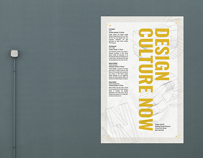 Design Culture Now - Poster
