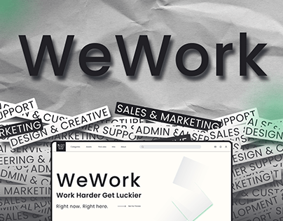 UX/UI Project By WeWork