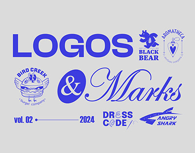 LOGOS & MARKS 2024 | Logofolio | Vol.02