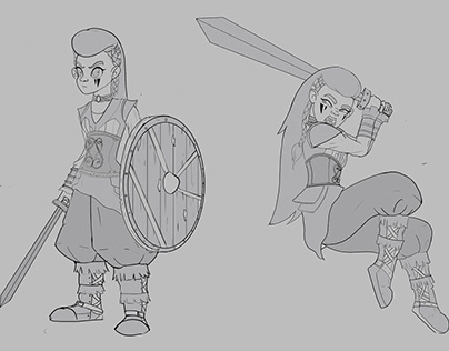 Character Design Viking