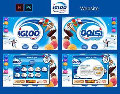 Igloo Ice Cream Website
