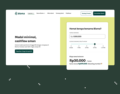 Bioma - Hassle Free Renting Platform