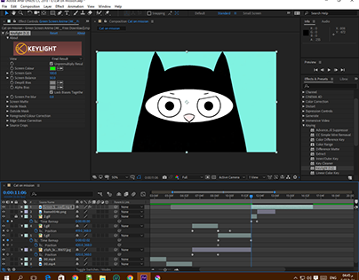 2D Animation "Cat On Mission"