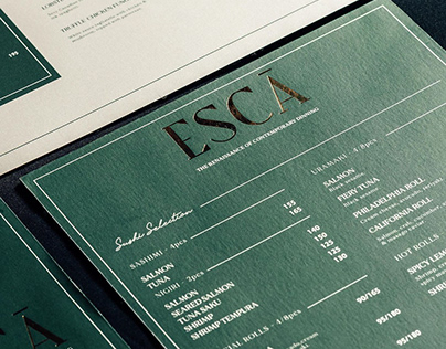 ESCĀ strives for the renaissance of contemporary dining