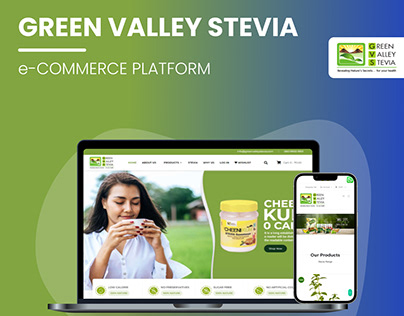 Green Valley Stevia - e-Commerce Platform