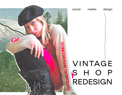 Social Media | Vintage Shop Redesign