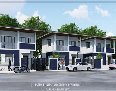3 Units Two-Storey Ester Residence