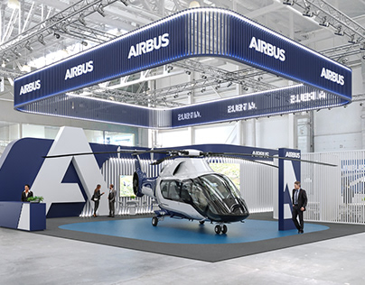 AIRBUS Stand For HELIRUSSIA2020 Exhibition