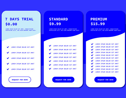 (10) Pricing Table
