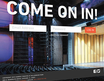 Harris Theater Resident Resources Microsite